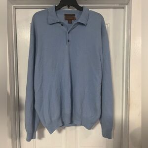 MENS PERFECT CONDITION Tasso Elba 100% cashmere pullover size XL